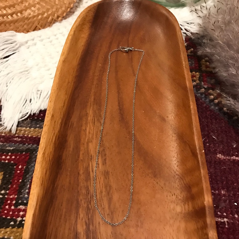 Single silver chain - Picture 3 of 3